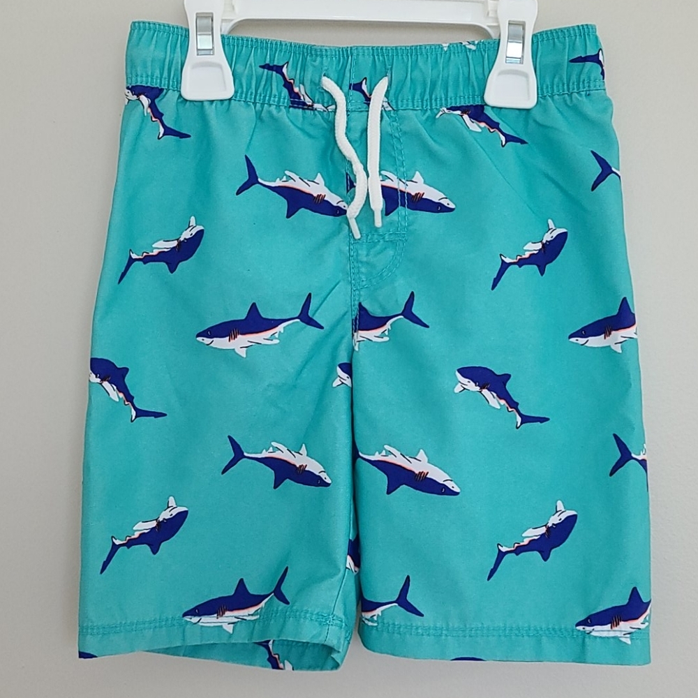 Old Navy Boy's Shark Swim Trunks